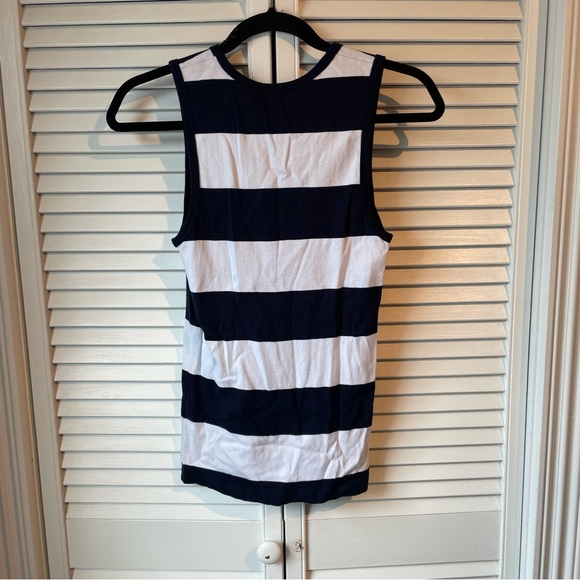 J. Crew Navy Wide Stripe Tank - Picture 3 of 3